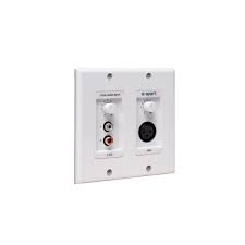 Biamp Apart D-ALINP Control digital de pared estilo decora con pantalla LCD